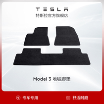 Tesla Tesla Model3 foot pad special car special car foot pad car mat floor mat set accessories accessories