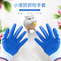Hamster anti-bite gloves toys small pet rabbit Dutch Pig Hedgehog golden silk bear little hamster anti-scratch special supplies