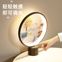 New Chinese table lamp bedroom in bedside insin girls romantic fashion Nordic light luxury fitting atmosphere lamp wedding lamp