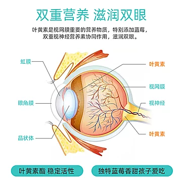 草献宝蓝莓叶黄素60片[70元优惠券]-寻折猪