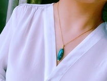 Turquoise pendant ring single circle ball old type accompanying ring face Ulan flower safe buckle bucket beads six character nothing card