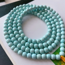 High Porcelain Natural Turquoise 108 Hand Strings Beads Beads Multi-Circle Bracelet Small Rice Beads with diy Accessories