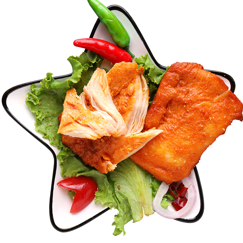 嘉佰农奥尔良鸡排腿排冷冻半成品包邮汉堡肉排950g腌制鸡胸排