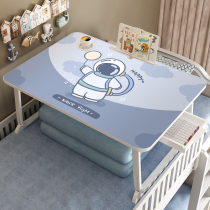 Cartoon Bed Small Table Foldable Bedroom Sitting Ground Mobile Small Table Plate Children Bed With Eating And Writing Table Dorm Room Dorm Room Deity Add High Balcony Floating Window Learning To Use Small Table on a Cartoon Brick