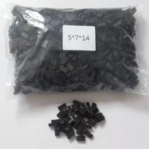 Dry-hanging marble block plastic gasket tile fill level 5*7*14 square block fill particle