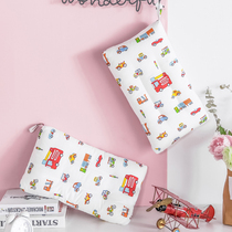 Special car for childrens pillow elementary school children All cotton babys whole head 3 years old Summer breathable 5 years 6 years 6 pillow core 4