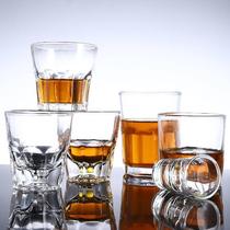 Steel Chemical 0111 Glass Beer Cups Bar Special Whole KTV Corner Cups Personality with 8-beer Cup Boxes Whisky