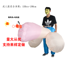 Party event outdoor entertainment Stage Performance Adult Evil to celebrate Super Big Bird inflatable suit