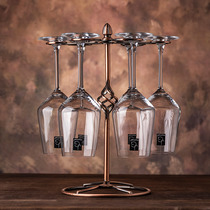 Red Wine Shelf Upside Down Hung Home High Foot Cup Shelf Hanging Hanger Holder Creative Pendulum eurostyle Light Extravagant Modern Minimis