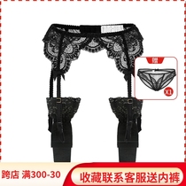 Snow Fox Valley Sexy Lace Black Temps Women Hanging Socks With Suit Harness Silk Stockings Retro Harnesses Socks Womens Thighs Socks