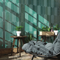 Jian Yong Norse feather brick kitchen bathroom sink background wall tiles macaron color solid color tiles