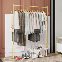 Bedroom hangers Household hangers Floor-to-ceiling bold indoor single-pole drying simple clothes bag coat rack