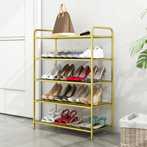 Shoe rack Simple household economical dormitory door dust-proof storage shoe cabinet Multi-layer assembly shoe rack saves space