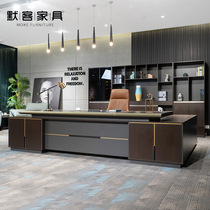 Boss Table Presidents Table Minimis Modern Upscale Boss Desk Light Extravagant Office Furniture Big Bandai Manager Table