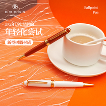 CROSS High-see Atom Pen Official Flagship Store Thyme Light Business High-end Sign Pen Men Girls Girls Custom Lettering Birthday Gifts Students Writing Metal Pens Sex Pen Pink Pen