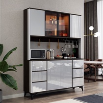 Light luxury high-end sideboard modern simple living room tea cabinet wine cabinet home kitchen cupboard high cabinet one wall