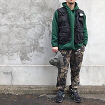 American Gander Gander Mountain flame retardant anti-mosquito bionic camouflage pants hunting tooling multi-bag pants cotton wear-resistant