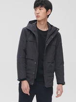 CAREOFLORD 2021 Four bags with hat function Waterproof Jacket Men Commute Casual Pure Color Multibag Jacket