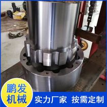 Gear coupling ZL type pin gear coupling Nylon rod elastic pin gear coupling can be customized