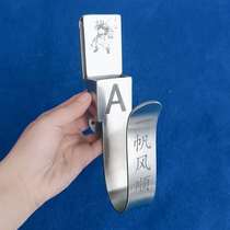 Shelf worker electric wrench adhesive hook stainless steel lettering bracket hanging sleeve woodworking hammer waist rack