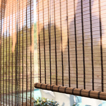 Custom bamboo curtain Roller curtain Shade shading Balcony Tea room Study office Bed and breakfast Japanese bamboo curtain