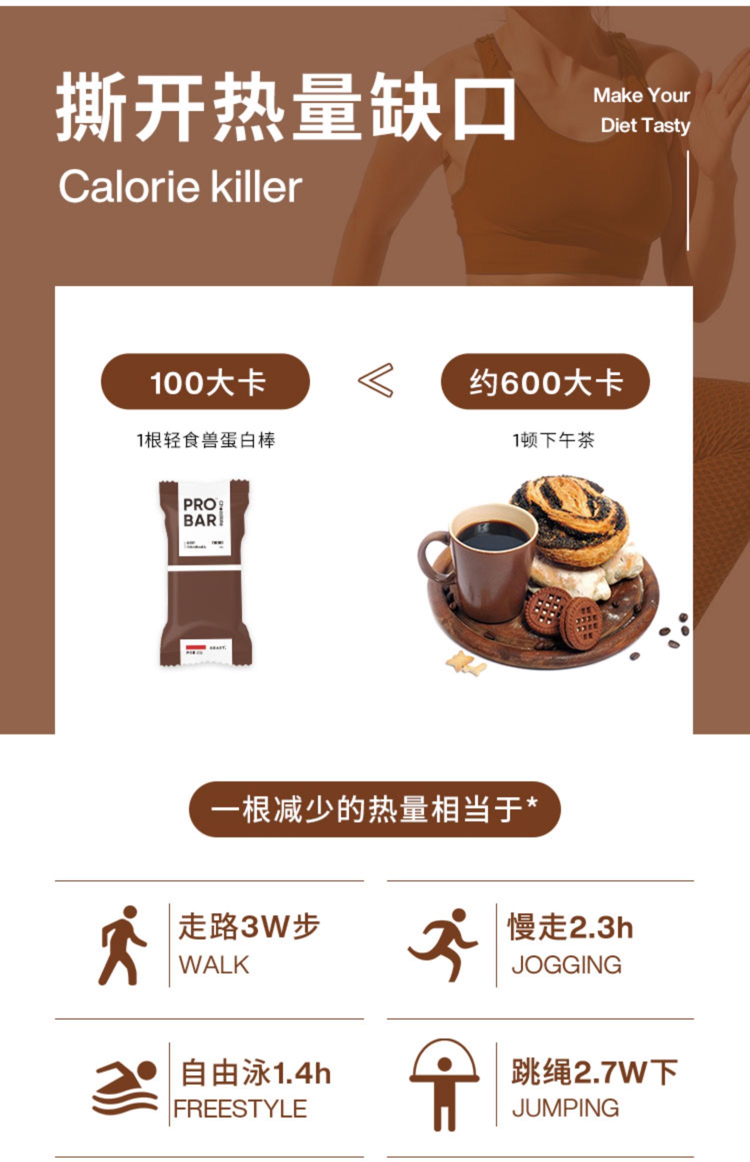 【拍两件】轻食兽乳清蛋白威化棒