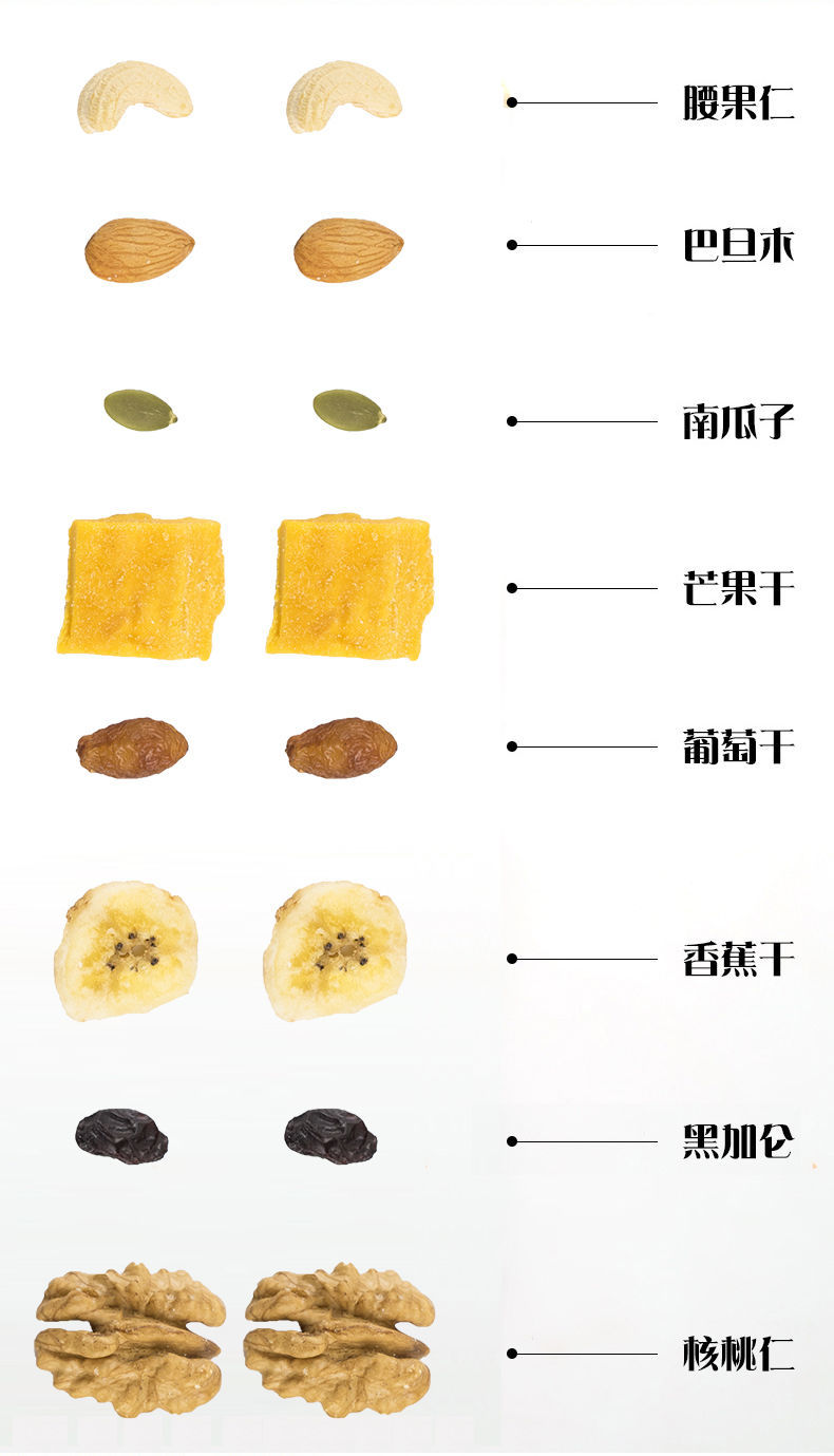 每日坚果礼盒干果仁零食大礼包