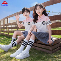 Primary school uniform choir performance children's performance dress kindergarten costume graduated to host summer costume six one