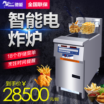 Galloon Fried Oven Electric Fryer Commercial Single Cylinder Double Cylinder Large Capacity Fried Chicken French Fries Fritters Fried Fries Fryer