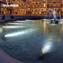 savia underwater light Pool landscape light 12v stainless steel waterproof swimming pool fountain pool underwater spotlight