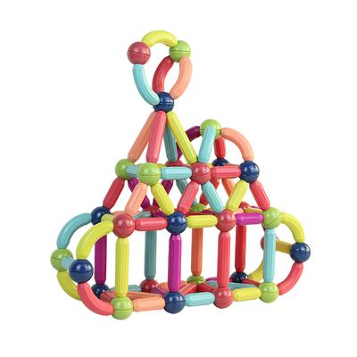 百变磁力棒片儿童益智积木男孩女孩2岁宝宝6智力拼图拼装磁铁玩具