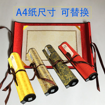 Scroll props Loose-leaf a4 Decree paper Wedding letter Invitation letter Military order Certificate of honor Certificate of award Mini blank scroll