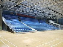 Outdoor ladder backrest chair Theater studio seat Stadium Telescopic grandstand row seat Basketball hall Stadium