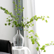 Nordic wind simulation flower green plant Japanese Bell plant horse drunken Wood fake branch dining table living room floor decoration ornaments