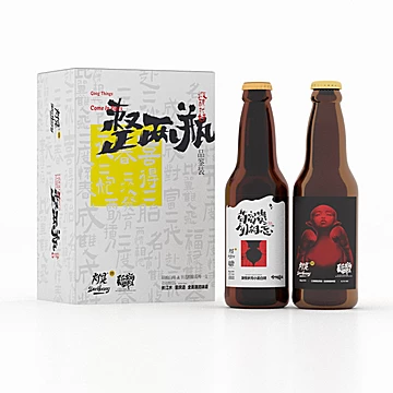 【灯晃】精酿啤酒2*316ml[2元优惠券]-寻折猪