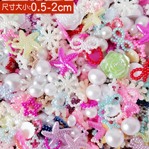 Diy Accessories small accessories hand-made hairpin handicrafts handicrafts nail patches pearl-lined resin cream rubber