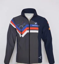 2020 new BMW MOTO GP locomotive sweater jacket windproof warm stand collar racing sweater jacket men