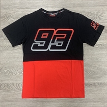 MOTOGP 93 Marquis motorcycle fan culture commemorative shirt racing suit locomotive suit cotton short sleeve t-shirt