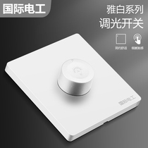 International electrical switch socket LED dimming 86 infinitesimable high power light brightness regulator