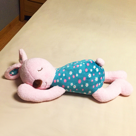 南极人兔子抱枕可爱女孩床上玩偶毛绒玩具陪你抱着睡觉柔软布娃娃