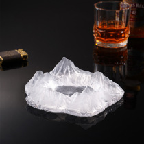 Ashtray Creative personality trend Household living room cigar cylinder Bar club lobby high-grade glass crystal ashtray