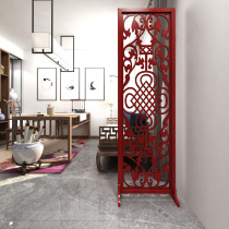 Chinese solid wood screen folding partition living room Mobile bedroom hotel wall office modern simple blocking porch