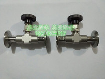 304 stainless steel vacuum valve KF16 25 needle valve Manual micro control valve 40 50