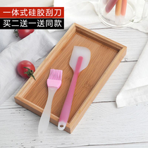 One-piece silicone scraper shovel baking tool household high temperature resistant cake cream spatula mixing spatula scraper
