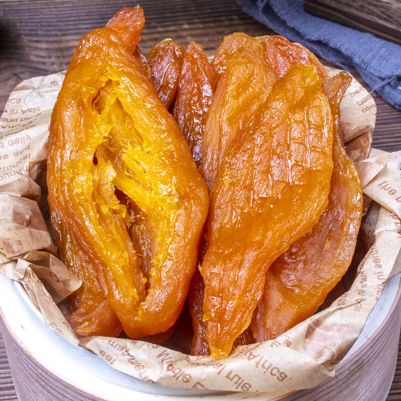 九弧自制倒蒸红薯干200g(热品库)