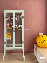 House Xiaosheng DULTON metal glass cabinet Lego Bubble Mart hand-made storage display cabinet 100-158