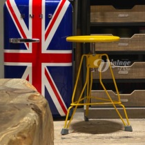 House Xiaosheng Dulton Metal Stool Steel Wire Low Stool Metal Chair Low Chair Industrial Wind Shelf 100-253