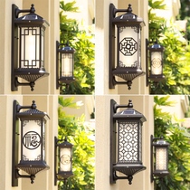 Outdoor solar wall lamp outdoor waterproof home garden villa garden lamp exterior terrace gate landscape lamp