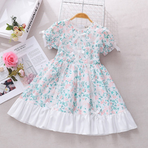 Girls' dress Xia Xiaoxingxin 2023 new children's dress Yanqi Snow Spinner Princess skirt Children's summer broken skirt