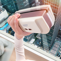 Household glass scraping window high-rise artifact hollow magnetic double-sided water paint double-layer magnetic wipe strong cleaning tool